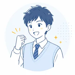 中3 Aさんのイラスト